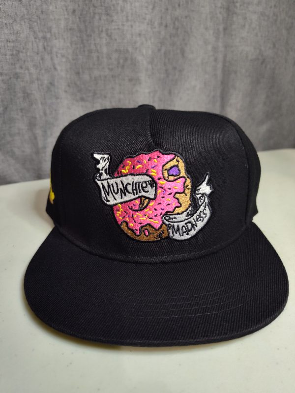 Black Munchie Madness Snapback