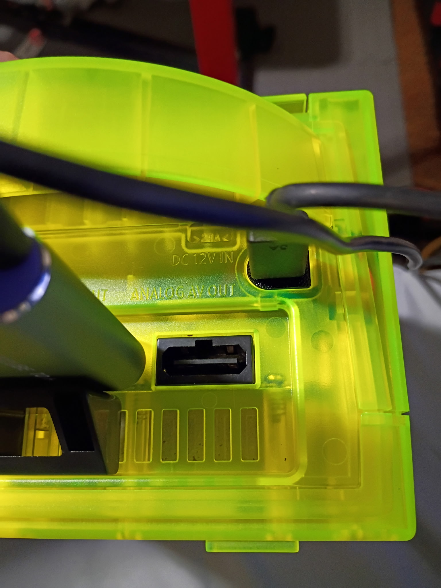 Extreme Green Modded Nintendo GameCube | PicoBoot + Swiss | USB-C Powered | Internal Bluetooth | HDMI Adapter | 256GB SD Card - Image 12